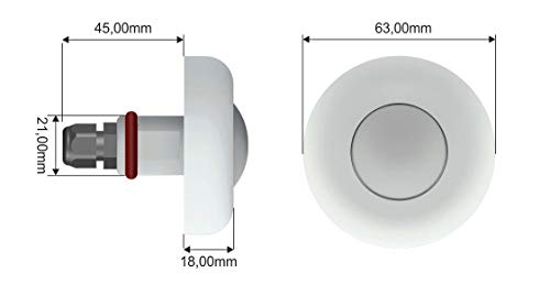 Refletor Iluminação Piscina Tholz - Power Led Rgb 9w Inox