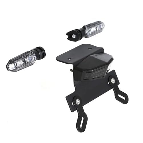 �I�[�g�o�C���C�Z���X�v���[�g�z���_�[ �p��CRF300L �p��CRF 300 L 2021-2024 �t�F���_�[�G���~�l�[�^�[�e�[�� Tidy Led �e�[���^�[���V�O�i�����C�g(Smoke)
