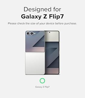 Ringke Cover Display Tempered Glass Pro [Super Easy to Install] Compatible with Samsung Galaxy Z Flip 7 Screen Protector for the Outer Display, Case Friendly Front Tempered Glass - 2 Pack