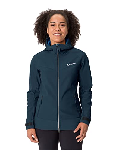 VAUDE Damen Jacke Women's All Year Elope Softshell Jacket dark sea 36 – Ansicht 2