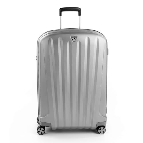 Image of RONCATO UNICA Range Silver Color Hard Medium Luggage