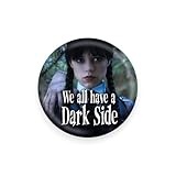 Badges pour bouteilles de bière modèle plaque Dark Side 25 mm Wednesday