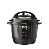 Instant Pot RIO, 7-in-1 Electric Multi-Cooker, PressureCooker, SlowCooker, RiceCooker, Steamer, Sauté, Yogurt Maker, & Warmer, Includes App With Over 800 Recipes, 6 Quart, Sea Salt