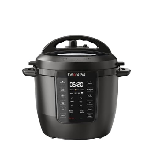 Instant Pot RIO, 7-in-1 Electric Multi-Cooker, PressureCooker, SlowCooker, RiceCooker, Steamer, Sauté, Yogurt Maker, & Warmer, Includes App With Over 800 Recipes, 6 Quart, Sea Salt