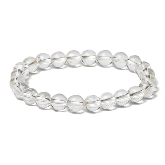 ARE - Aeora Rocks : Ultimate Protection and Travel Safety Bracelet - Natural Healing Bead Bracelet Handcrafted for Journey Safety & Well-being (Size - 8mm) (Clear Quartz) (B0DBLFSLWX) Amazon Price History, Amazon Price Tracker