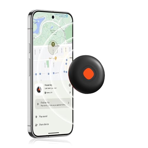 【2026年進化モデル&全球GPS測位】SLuB 紛失防止タグ 超強信号 Bluetooth 5.4 大音量アラーム gps追跡 位置情報 エアタグ Androidに対応 Google認証品 車両追跡 盗難対策 物探す 軽量薄型 長寿命 IP67防水 スマートトラッカー 子供や高齢者を見守り スマホ/カバン/キー/荷物/ペットの首輪に掛ける（ブラック）