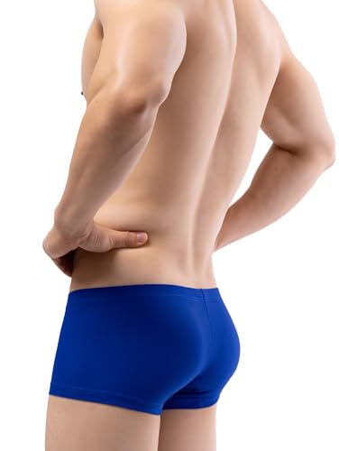iKingsky Men's Stretch Bulge Boxer Briefs Breathable Pouch Shorts Soft Underpanties for Men3