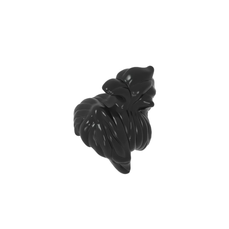 Hairstyle 17 Mini Wig 10PCS Compatible with Lego GDS-2149 Classic Bulk Toy MOC Color:Black — image 1