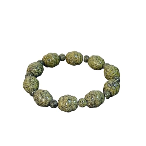Bracelet en jade et cristal perles 6mm unisexe chaîne à main