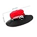 BESPORTBLE Fashionable Women Nylon Bucket Hat for Summer Sun Protection Lightweight UV Blocking Fisherman Cap for Outdoor Activities Family Travel Fishing Hiking Beach Camping Red