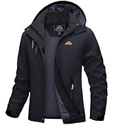 MAGCOMSEN Women's Rain Jackets Waterproof Raincoats with Hood Lightweight Windbreaker Jacket for ...