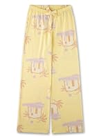 Sanetta Mädchen-Schlafhose gelb | Hochwertige und Bequeme Schlafhose aus Baumwolle für Mädchen. Nachtwäsche für Mädchen 140