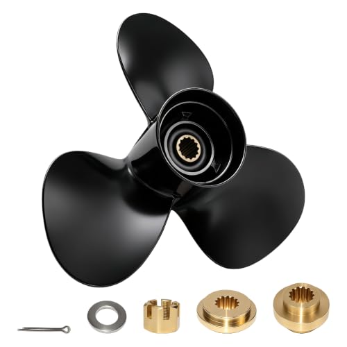 MARKGOO Propeller 11.5x13P Aluminum 13 Spline RH 3-Blade 58100-88LB0-019