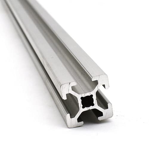 Aluminium Profile 20 x 20 mm 1100 mm 6 Pieces, Pack of 6 - Image 3