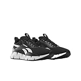 Reebok Unisex Zig Dynamica Str Running Shoes, Core Black/Footwear White/Core Black, Men Size's 11/ Women's Size 12.5
