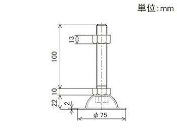 Amazon | YAZAKI イレクターパイプ用アジャスターボルト EF