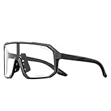 LLINthy Gafas de ciclismo fotocromáticas al aire libre, ligeras, ligeras, flexibles, para bicicleta de carretera, deportes al aire libre