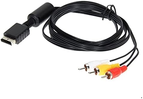 Ancheyn Ps3 Ps2 Av Lcd Tv Oyun Konsolu 3 RCA Scart Lale Bağlantı Kablosu 4620 - Görsel 1