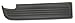 OE Replacement Dodge Pickup Rear Driver Side Bumper Step Pad (Partslink Number CH1191104)