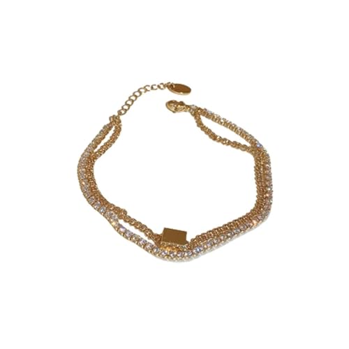Bracelet couples amoureux QHQQXN rond et carré unisexe