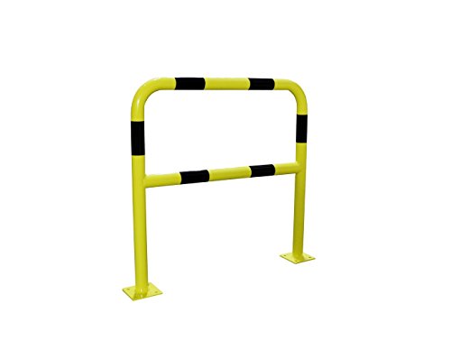 Metalworks 758136333 Metalworks Modelo Bar620Nj Barrera De Protección, 60Mm Diámetro, Amarillo/Negro, 2000 X 100Mm