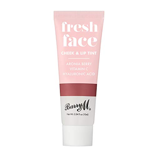 Barry M Cosmetici Fresco Viso Guancia E Labbro Tinta Raggiante Pelle Rugiada Con Formula Miscelabile Ombra, Rosa Profonda, 1 Conteggio