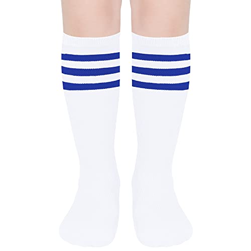 DOOVID Kids Girls Knee High Socks Soccer Socks for Toddler Boys Girls Tube Socks School Uniform Long Stockings