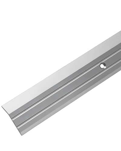 Gedotec Profilé de transition en aluminium perforé | 1 pièce - Profilé de finition en aluminium | Plinthe de compensation de hauteur | Profilé de...