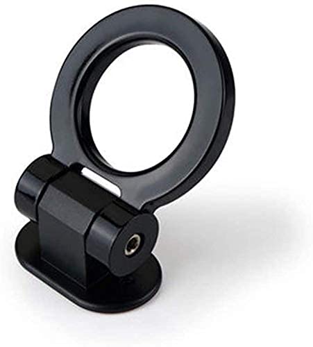 AUTO MT Universal Car Tow Strap ABS Bumper Racing Car Sticker Adorn Car Dummy Tralier Tow Towing Strap Kit Auto Accessories Auto Part (Black)