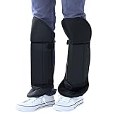 山善(YAMAZEN) 作業用すねガード 軽量 クッション 草刈り 芝刈り 草刈作業 DIY ガーデン ガーデニング 庭掃除 保護 ケガ防止 園芸 庭園 屋外 YSG-45 ブラック