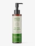 Tea Tree Face Wash with Neem Extract and Tea Tree Oil, Gentle Daily Cleanser for Men and Women, 100ml (3.38oz)