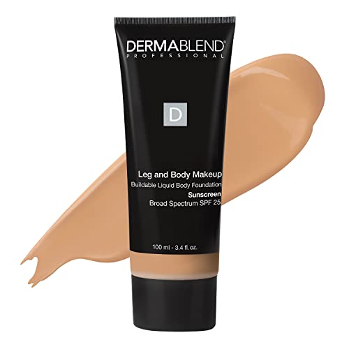Dermablend Leg And Body Makeup Foundation With Spf 25, 25W Light Sand, 3.4 Fl. Oz. #TOP13