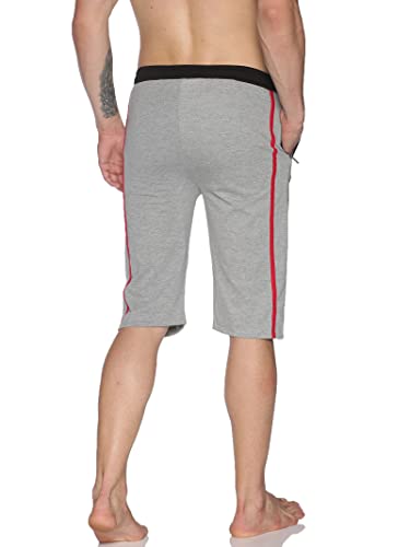 Image of Dollar Men's Casual Cotton Capri 3 /4th Shorts (Pack of 1)