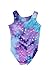 Destira Gymnastics Leotards for Girls, Butterfly Blossom, Super Soft Leotards with Matching Scrunchie, Gymnastics, Dance, Cheer, Yoga, and More, Toddler 18-24 Months