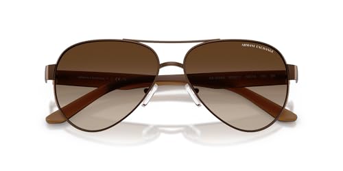 Image of Armani Exchange Mens AX2034S Aviator Sunglasses