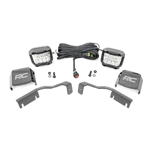 Rough Country 3" OSRAM LED Ditch Light Kit para Nissan Frontier miniatura 1