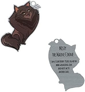 geo-versand Misty The Main Coon Cat Travel Tag