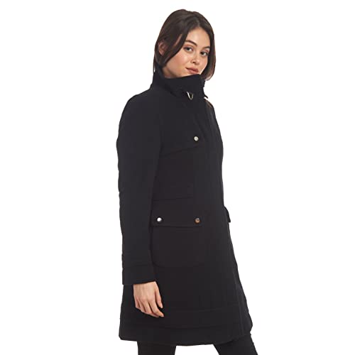 Fleet Street Ltd. Women's Wool Casmere Walker Jacket with Belt Detail2