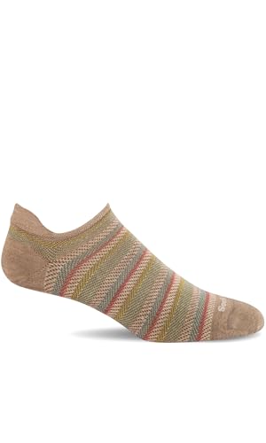 Image of Sockwell Women's Tipsy Everyday Micro Socks, Putty - S /M