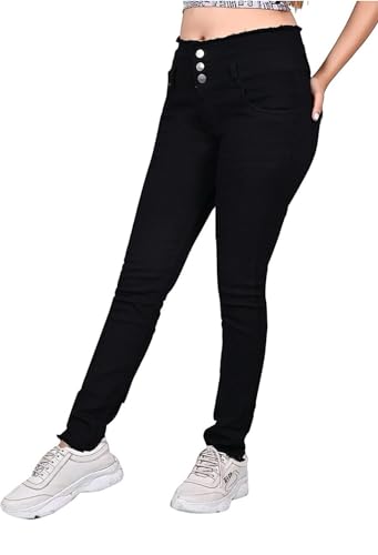 Image of Iconic ME Girls Premium Denim Jeans (Black)