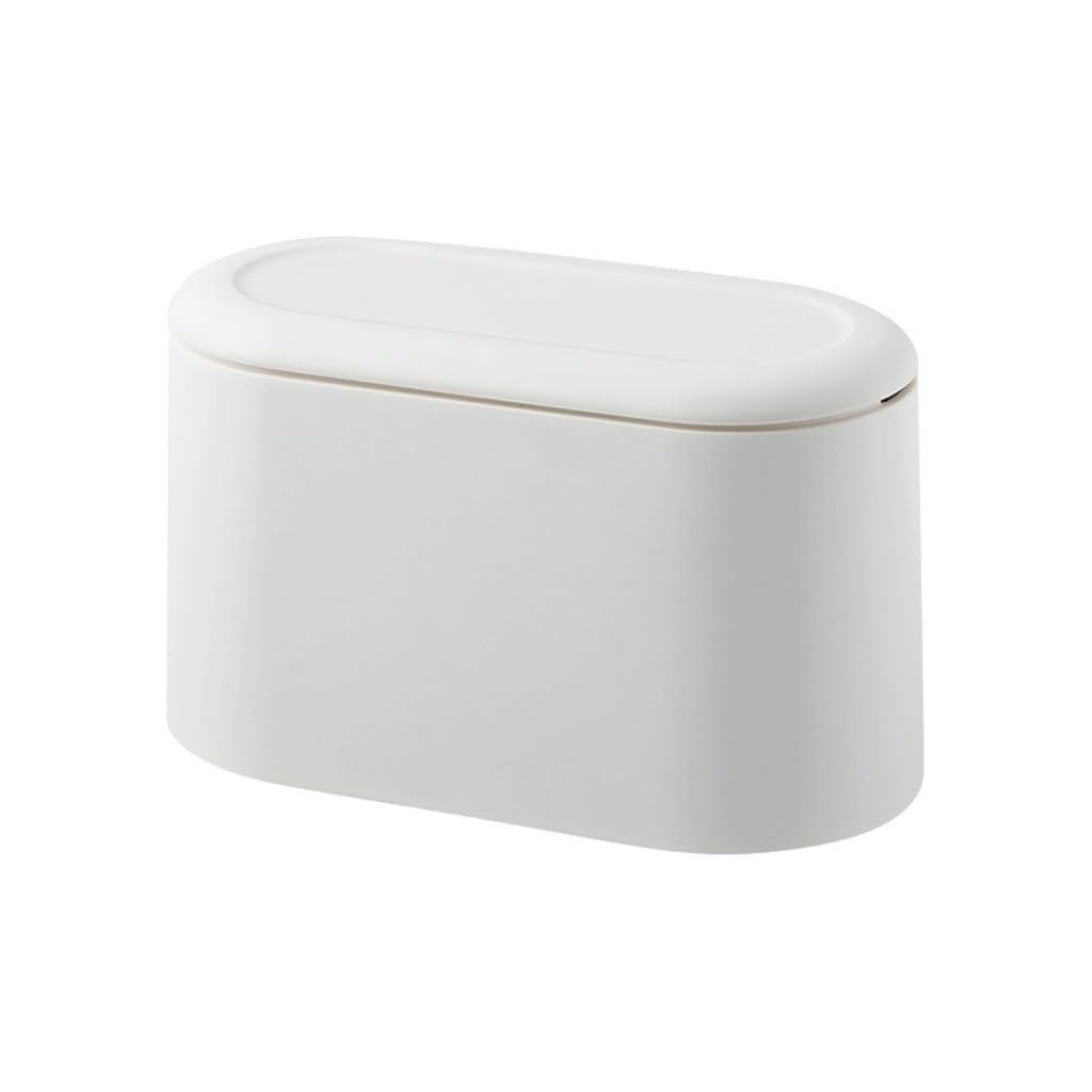 Pequeño cubo de basura de escritorio mini contenedor de residuos ligero para mesa de oficina