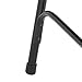National Public Seating NPS 2200 Series Fabric Armless Premium Folding Chair, Midnight Black (2210/4)