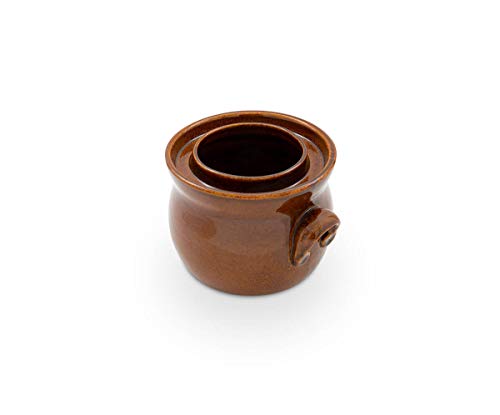 Foto von K&K Keramik Gärtopf-Set 2,0 Liter [Form 2]