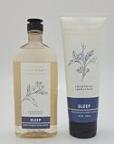 Bath & Body Works - Aromatherapy - SLEEP – Chamomile + Bergamot – Body Wash & Foam Bath & Body Cream