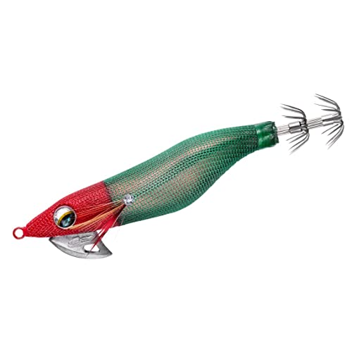 DAIWA Ika Metal Omorig, Emerald OR Egi 2.5 Red - Red Green