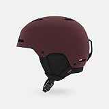Giro Ledge Ski Helmet - Snowboard Helmet for Men, Women & Youth - Matte Ox Red - S (52-55.5cm)
