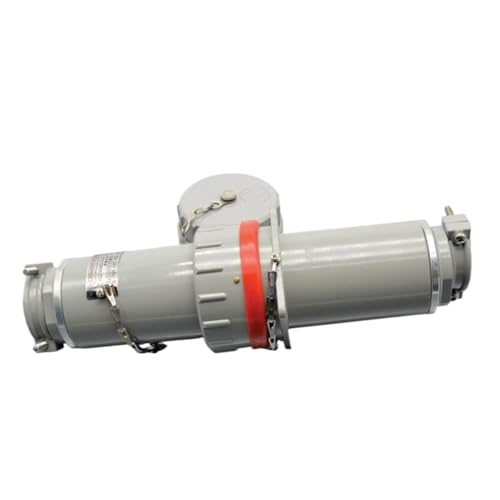 Connecteur industriel 5 fils 380V robuste et antidéflagrant pour alimentation triphasée mobile