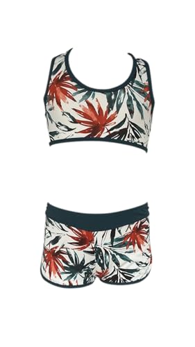 Maillot de bain deux pièces fille 14-16 ans HAUTE PRESSION X9099 C01 multicolore ado