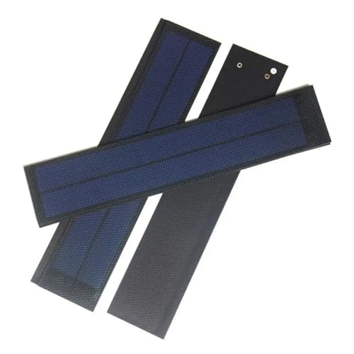 Paneles solares flexibles de silicio amorfo de 1W evitan roturas en proyectos de electrónica 3V 4