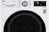 LG WM3555HWA 24 Inch Smart All In One Washer/Dryer with 2.3 cu. ft. Capacity, Wi-Fi Enabled, 14 Wash Cycles, 1400 RPM, Ventless, NeveRust Stainless Steel Drum, Quiet Operation, TrueBalance